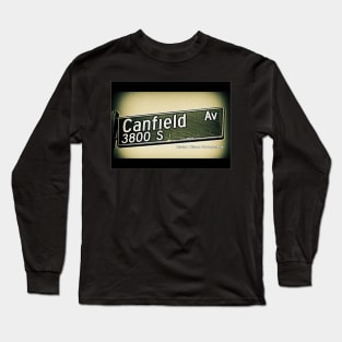 Canfield Avenue, Culver City, California by Mistah Wilson Long Sleeve T-Shirt